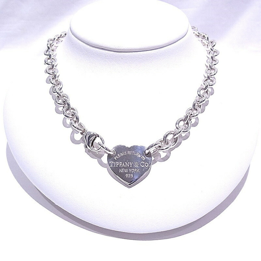 Tiffany Choker Return to Tiffany Heart Plate Silver